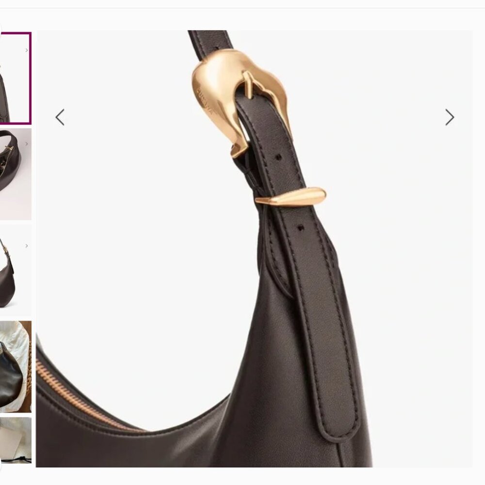 Cuyana Celestia Shoulder Bag - Mocha - Picture 4 of 15